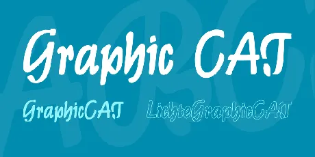 Graphic CAT font