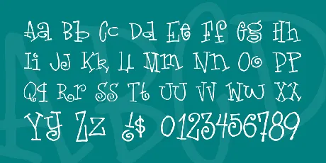 LoveLetters font