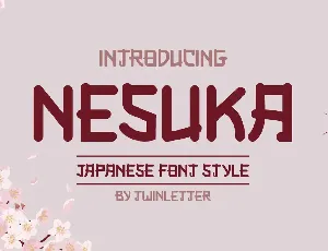 NESUKA font