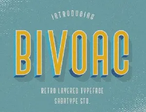 Bivoac Display font