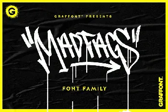 Madtags Family font