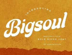 Bigsoul font