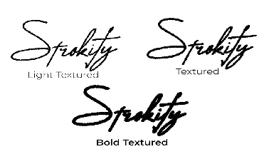 Strokify font