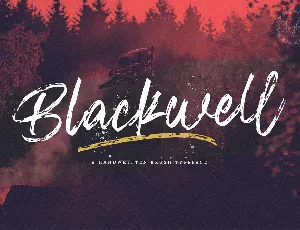 Blackwell font