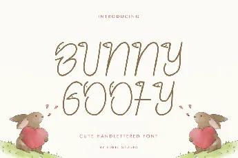 Bunny Goofy font