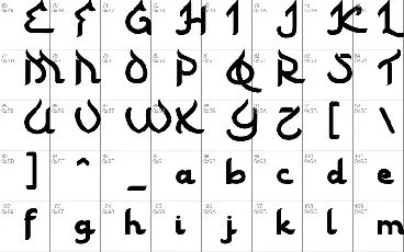 Turban Genie font