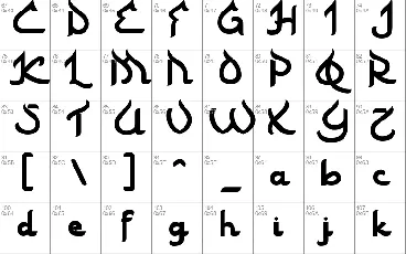 Turban Genie font