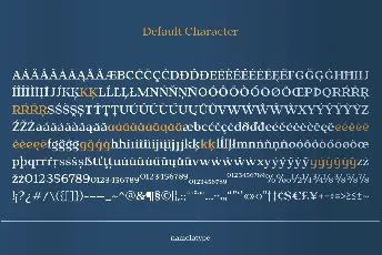 Gibralt DEMO font