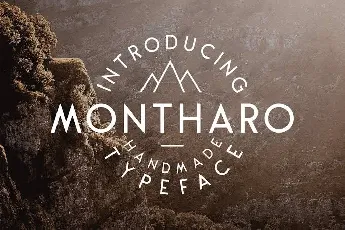 Montharo Family Free font