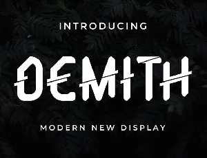 DEMITH FONT