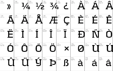 Kontrapunkt font