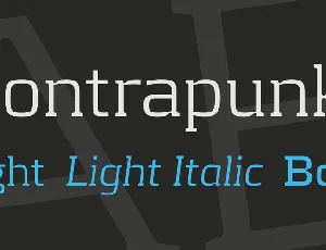 Kontrapunkt font