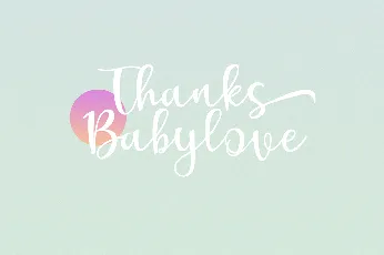 Baby Love Premium font