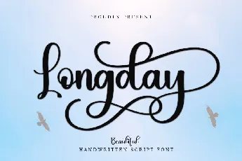 Longday font