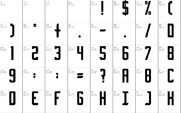 CNRGN Block V2 font