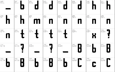 CNRGN Block V2 font