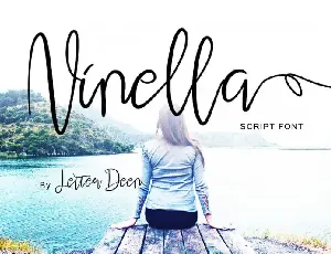 Ninella Script font