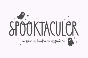 Spooktaculer font