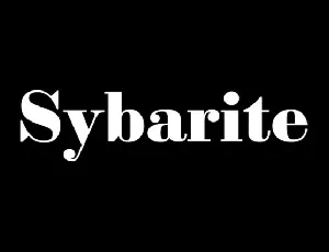 Sybarite Family font