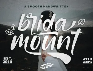 Bridamount Script font