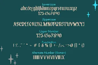 Mellizan font