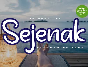 Sejenak font