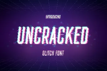 Uncracked Free Trial font