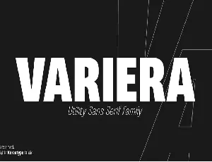 Variera font