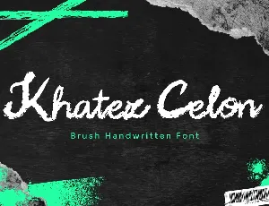 Khatez Celon font