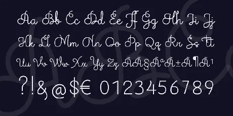 Theodista Decally font