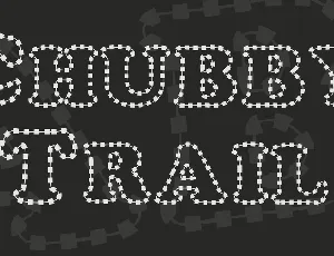 Chubby Trail font