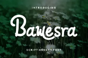 Bawesra font