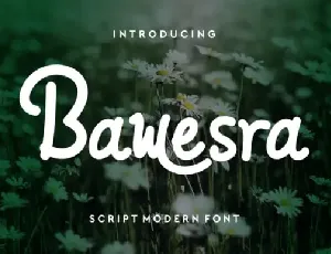 Bawesra font