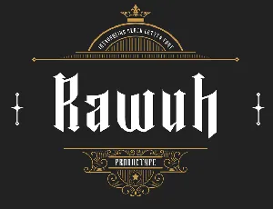 Rawuh font