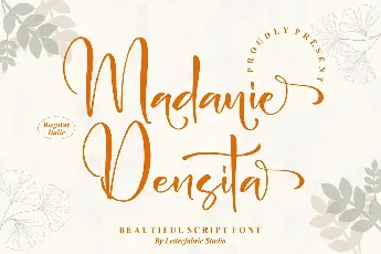 Medanie Densita font