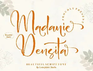 Medanie Densita font