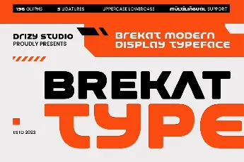 Brekat font