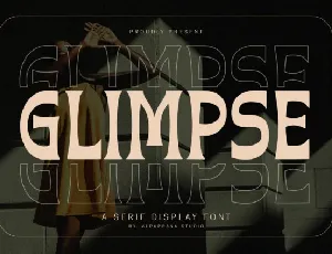 Glimpse Typeface font