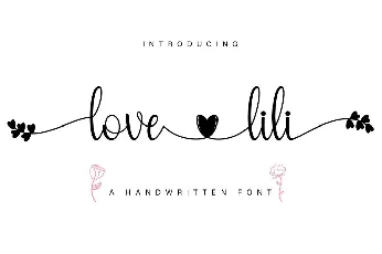 Love Lili font