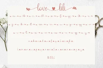 Love Lili font