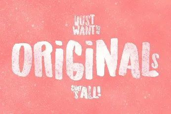 Originals Typeface Free font