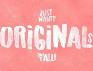 Originals Typeface Free font