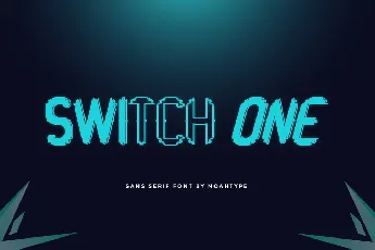 Switch One Demo font