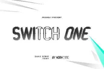 Switch One Demo font