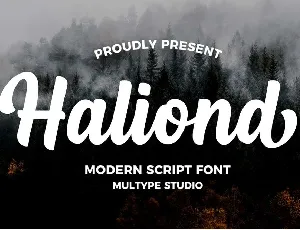 Haliond font