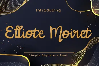 Elliote Moiret font