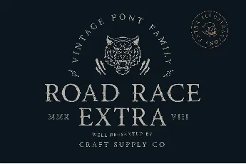 Road Race Extra font