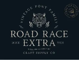 Road Race Extra font