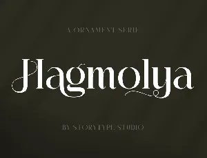 Hagmolya font