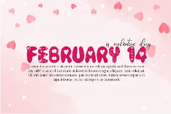 Valentine Ornaments font